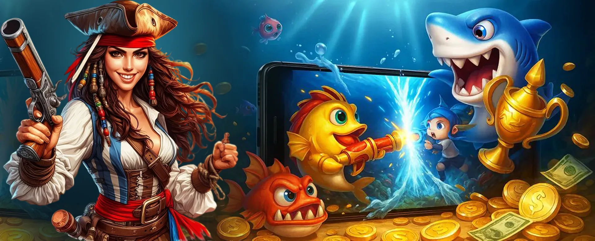 GAMESPH Arcade Games Hero Image